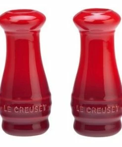 Le Creuset 2-Piece Salt & Pepper Shakers | Cerise/Cherry Red