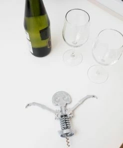 Kikkerland Corkscrew | Day Of The Dead Skull -Glassware & Drinkware Shop life 5