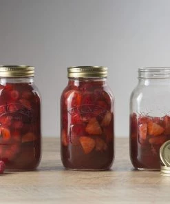 Kilner Canning Jar | 34oz -Glassware & Drinkware Shop lifestyle1 2