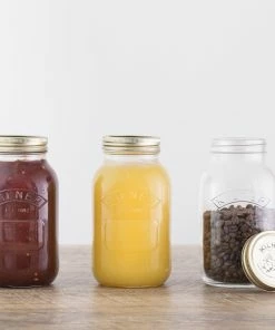 Kilner Canning Jar | 34oz -Glassware & Drinkware Shop lifestyle2 2