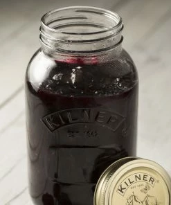 Kilner Canning Jar | 34oz -Glassware & Drinkware Shop lifestyle4