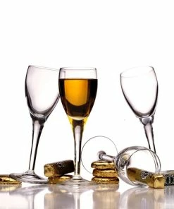 Luigi Bormioli 2.25oz Michelangelo Masterpiece Stemmed Liqueur Glass | Set Of 4 -Glassware & Drinkware Shop liqueur stemmeds ls 1024x