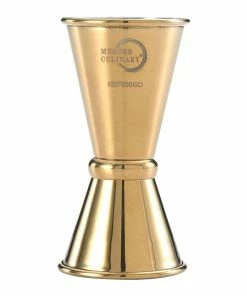 Mercer Barfly 0.5oz X 0.75oz Japanese Style Jigger | Gold Plated
