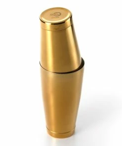 Mercer Barfly Shaker/Tin Set | Gold Plated
