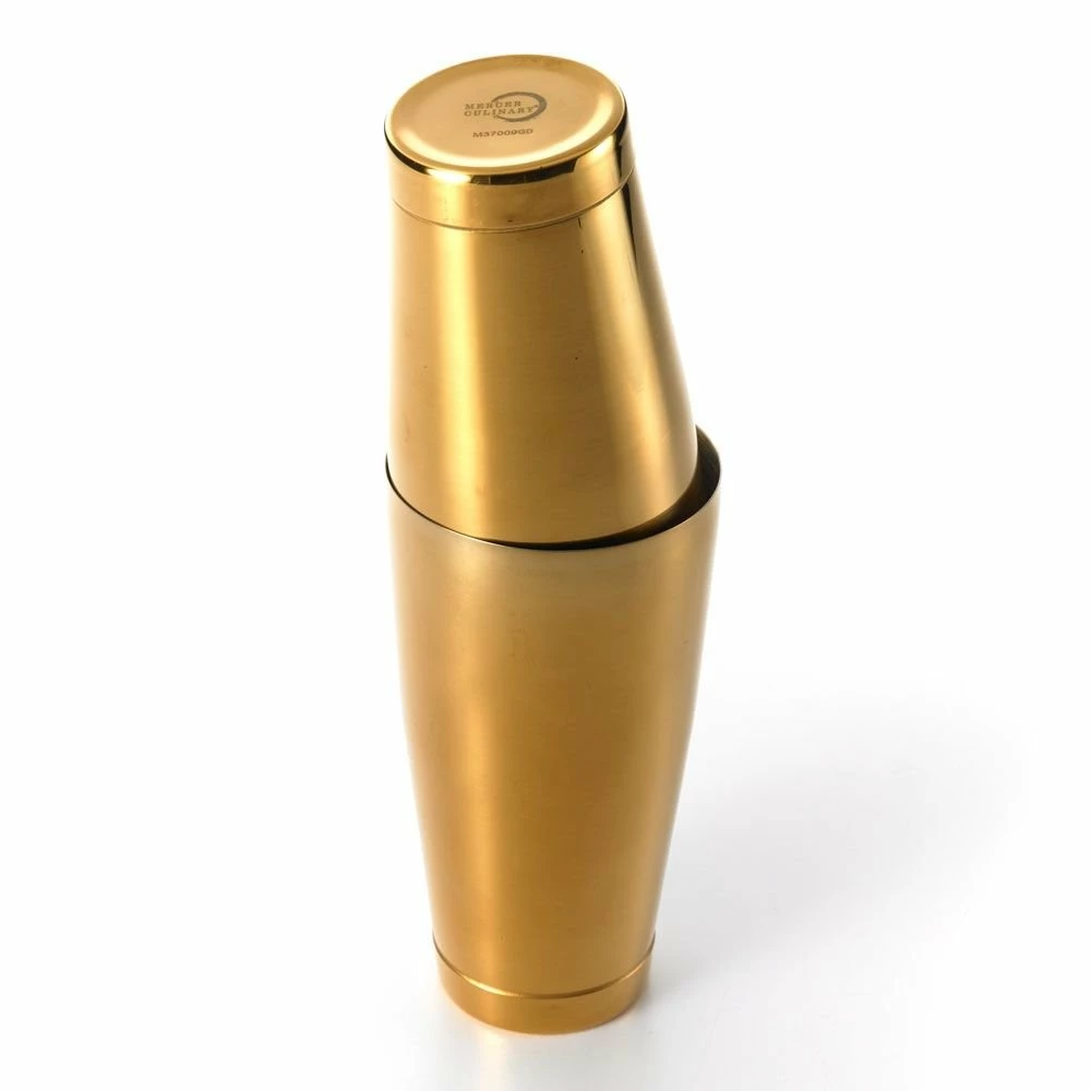 Mercer Barfly Shaker/Tin Set | Gold Plated 3 Mercer Barfly Shaker/Tin Set | Gold Plated