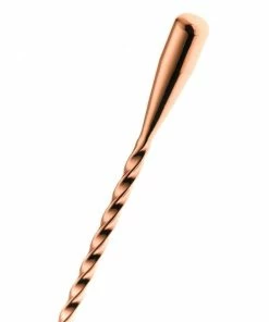 Mercer Barfly 13" Stainless Steel Double Ended Stirrer | Antique Copper -Glassware & Drinkware Shop m37020acp barfly 13 inch double ended stirrer antique copper 2