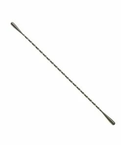 Mercer Barfly 13" Stainless Steel Double Ended Stirrer | Antique Black