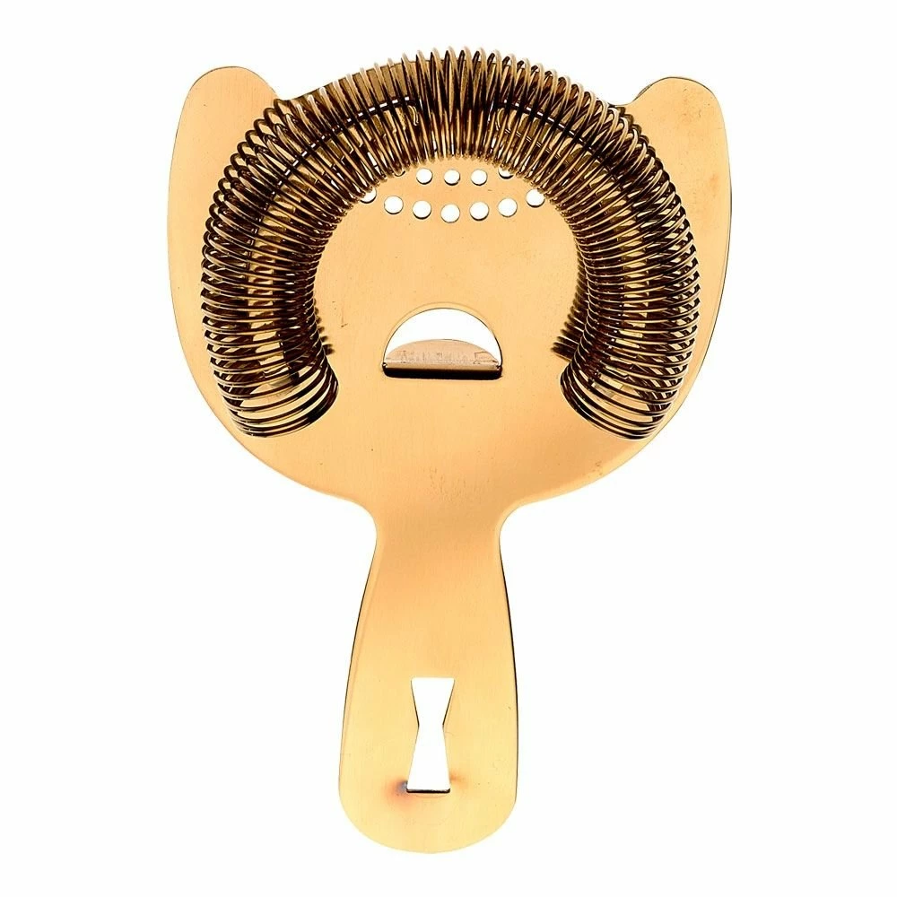 Mercer Barfly Heavy Duty Spring Bar Cocktail Strainer | Gold Plated 3 Mercer Barfly Heavy Duty Spring Bar Cocktail Strainer | Gold Plated