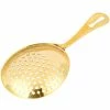 Mercer Barfly Julep Strainer | Gold Plated 1 Mercer Barfly Julep Strainer | Gold Plated -Glassware & Drinkware Shop m37028gd barfly stainless steel julep strainer gold plated 1