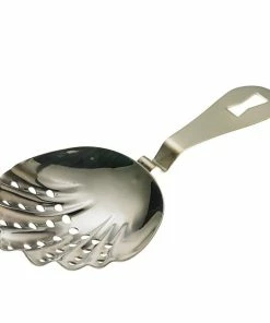 Mercer Barfly Scalloped Julep Strainer | Stainless Steel