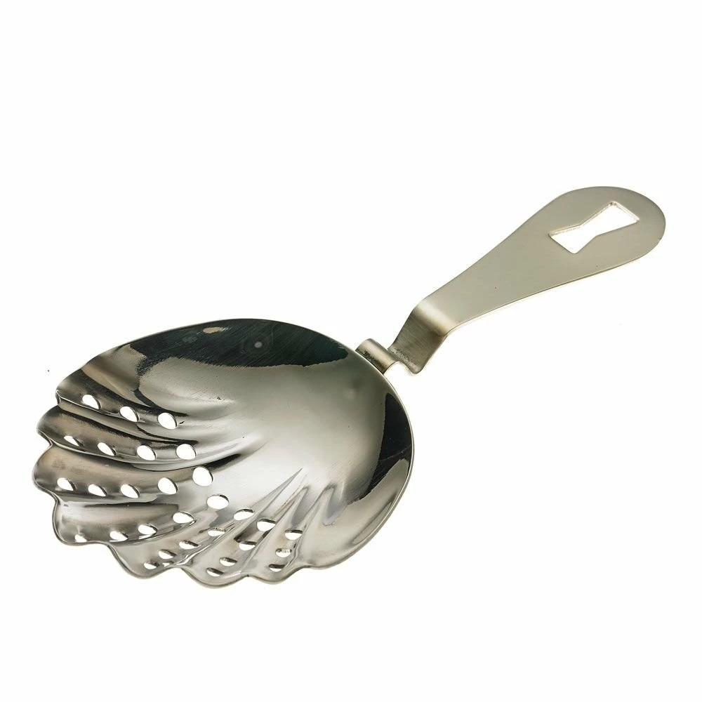 Mercer Barfly Scalloped Julep Strainer | Stainless Steel 3 Mercer Barfly Scalloped Julep Strainer | Stainless Steel