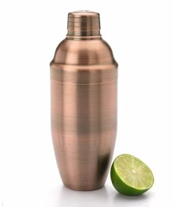 Mercer Barfly 3-Piece Japanese-Style Cocktail Shaker Set | Antique Copper