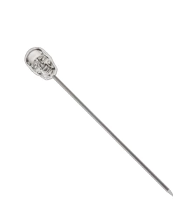 Mercer Barfly Stainless Steel Skull Cocktail Picks (Set Of 12) | Stainless Steel