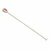 Mercer Barfly 15.75" Bar Spoon With Muddler | Copper Plated -Glassware & Drinkware Shop mercer barfly copperplated barspoon with muddler m37019cp