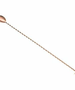 Mercer Barfly 15.75" Bar Spoon With Muddler | Copper Plated