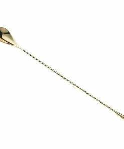 Mercer Barfly 11.8" Classic Bar Spoon | Gold Plated