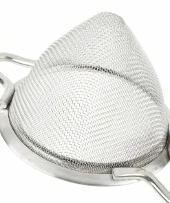 Mercer Barfly Fine Mesh Strainer | Stainless Steel 10 Mercer Barfly Fine Mesh Strainer | Stainless Steel -Glassware & Drinkware Shop mercer barfly fine mesh strainer m370025 cone view