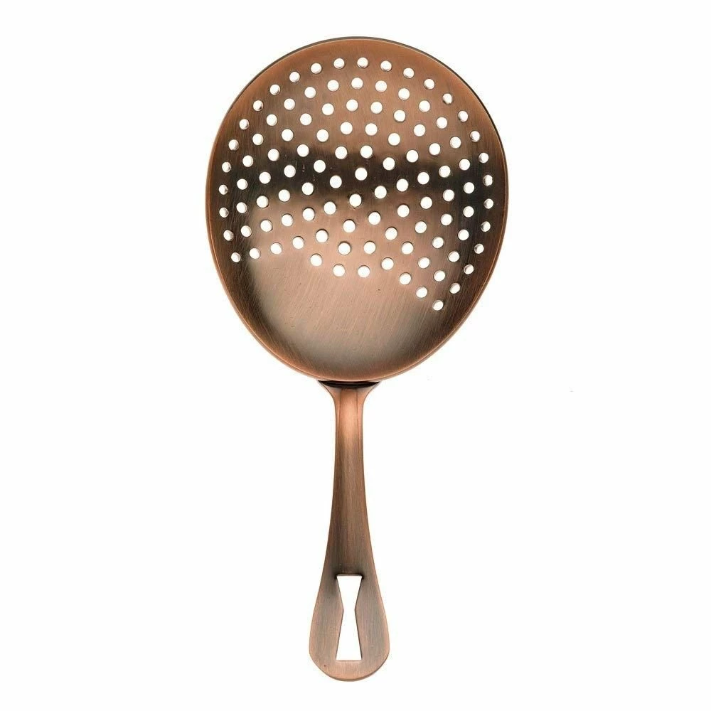 Mercer Barfly Julep Strainer | Antique Copper 4 Mercer Barfly Julep Strainer | Antique Copper - Image 2
