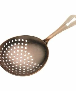 Mercer Barfly Julep Strainer | Antique Copper