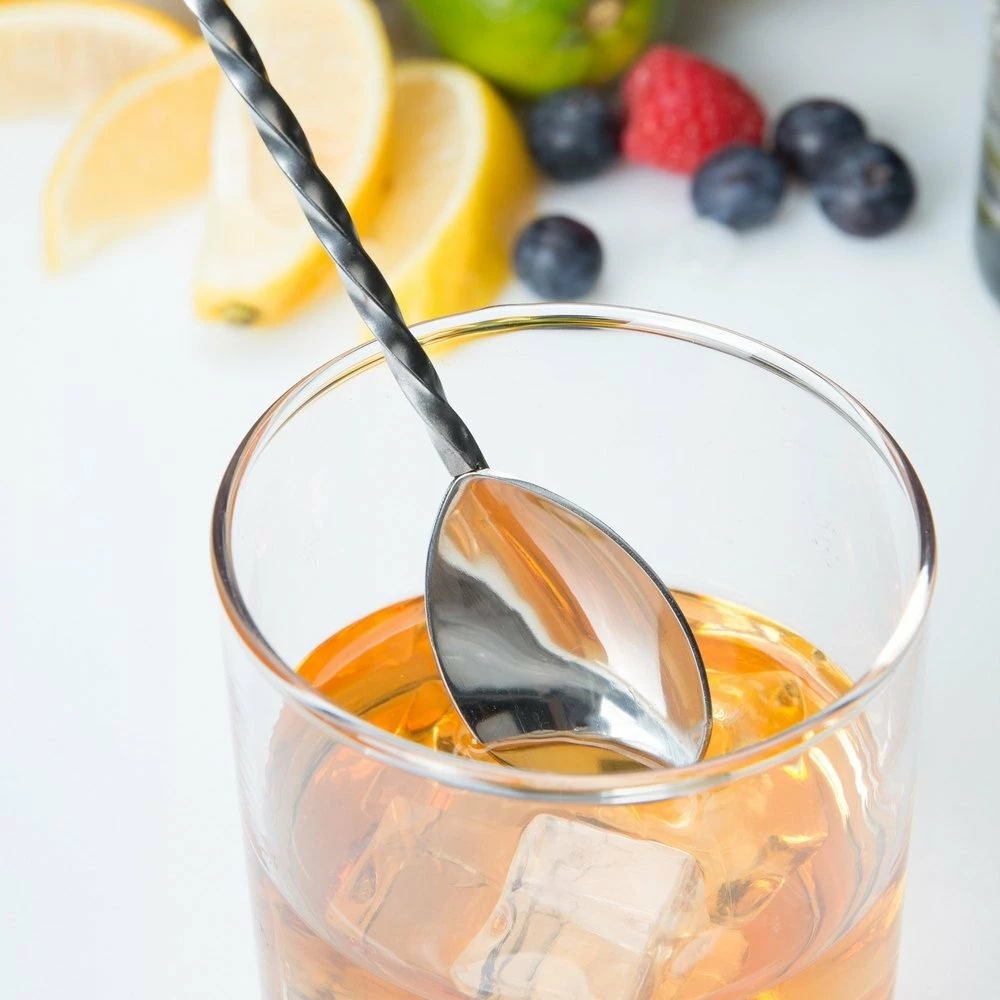 Mercer Barfly 15.75" Bar Spoon With Fork | Stainless Steel - Image 5