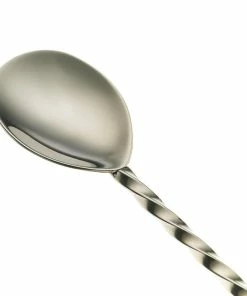 Mercer Barfly 15.75" Bar Spoon With Muddler | Stainless Steel 8 Mercer Barfly 15.75" Bar Spoon With Muddler | Stainless Steel -Glassware & Drinkware Shop mercerbarfly.11.8in.stainlesssteelbarspoonwithmuddler.m37018.bowlend 1