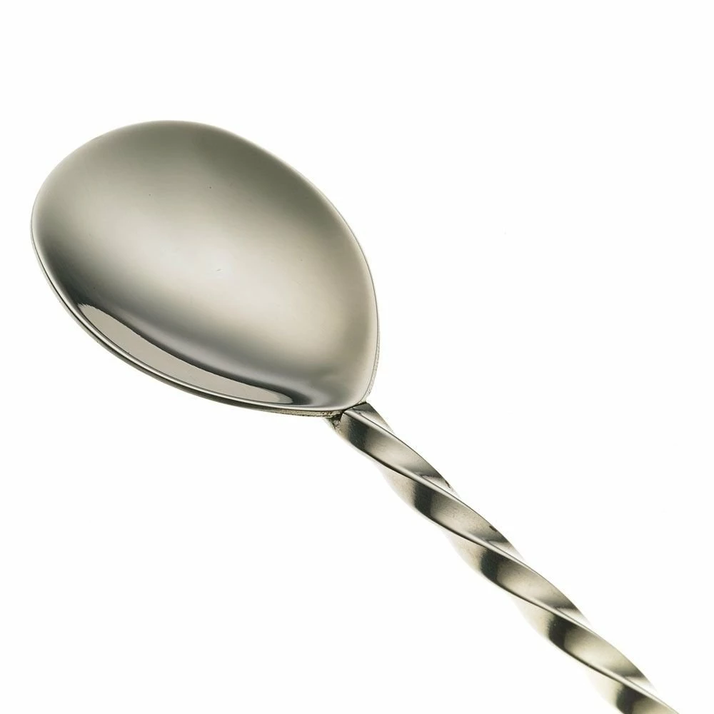 Mercer Barfly 15.75" Bar Spoon With Muddler | Stainless Steel 5 Mercer Barfly 15.75" Bar Spoon With Muddler | Stainless Steel - Image 3