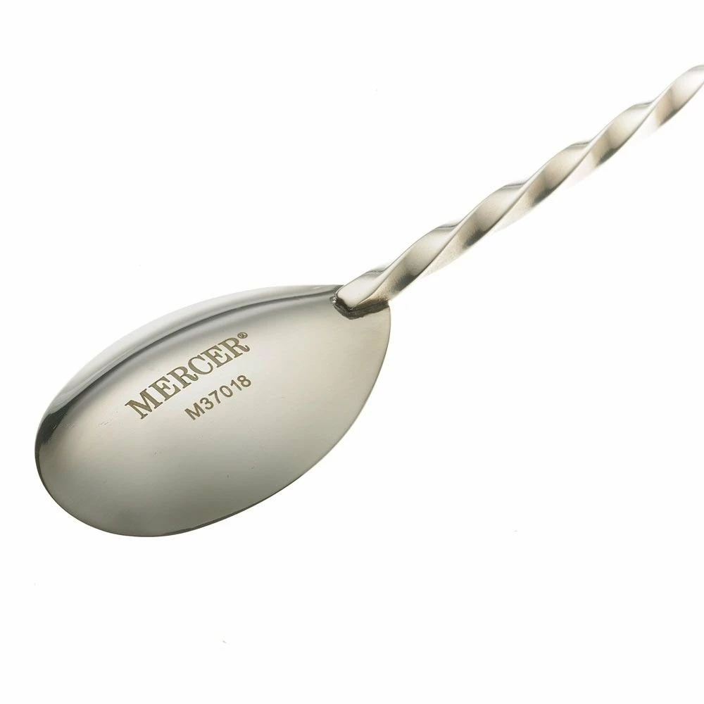 Mercer Barfly 15.75" Bar Spoon With Muddler | Stainless Steel 6 Mercer Barfly 15.75" Bar Spoon With Muddler | Stainless Steel - Image 4
