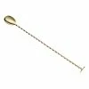 Mercer Barfly 11.8" Bar Spoon With Muddler | Gold Plated -Glassware & Drinkware Shop mercerbarfly.barspoon.11in.goldplatedmuddler.m37018gd.image1
