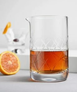 Viski® Professional Lead-Free Crystal Mixing Glass -Glassware & Drinkware Shop mixglass4
