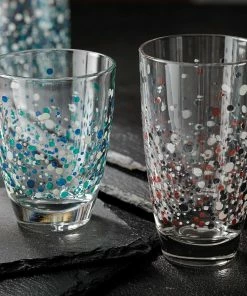 Cerve 10.3oz Fonte Water Glass - Set Of 3 | Murano Verde 7 Cerve 10.3oz Fonte Water Glass - Set Of 3 | Murano Verde -Glassware & Drinkware Shop murano