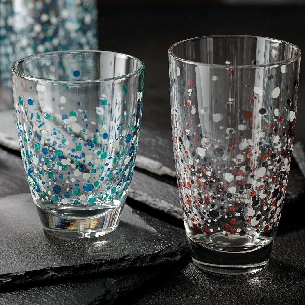 Cerve 10.3oz Fonte Water Glass - Set Of 3 | Murano Verde 5 Cerve 10.3oz Fonte Water Glass - Set Of 3 | Murano Verde - Image 3