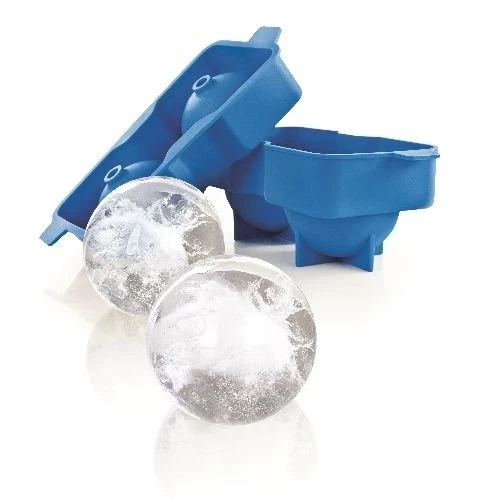 True Brands Neptune Ice Ball Tray 3 True Brands Neptune Ice Ball Tray