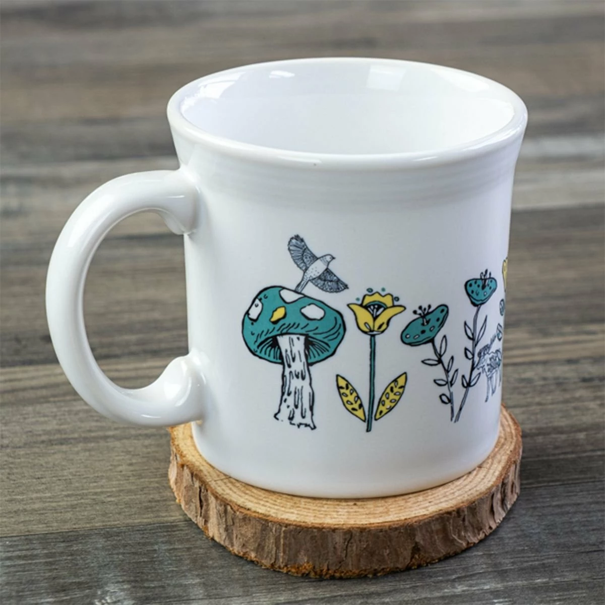 Fiesta® 12oz Java Mug | Nordic Woodland (White) 7 Fiesta® 12oz Java Mug | Nordic Woodland (White) - Image 5