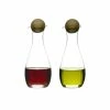 Sagaform Nature Oil/Vinegar Bottles With Oak Stopper 1 Sagaform Nature Oil/Vinegar Bottles With Oak Stopper -Glassware & Drinkware Shop oil1