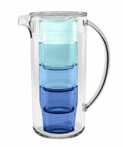 TarHong Simple Stacked Nested Pitcher Set