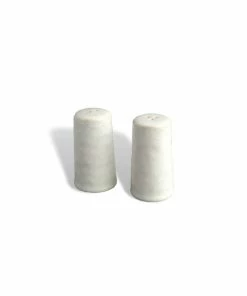 Carmel Ceramica Cozina Salt & Pepper Set | White
