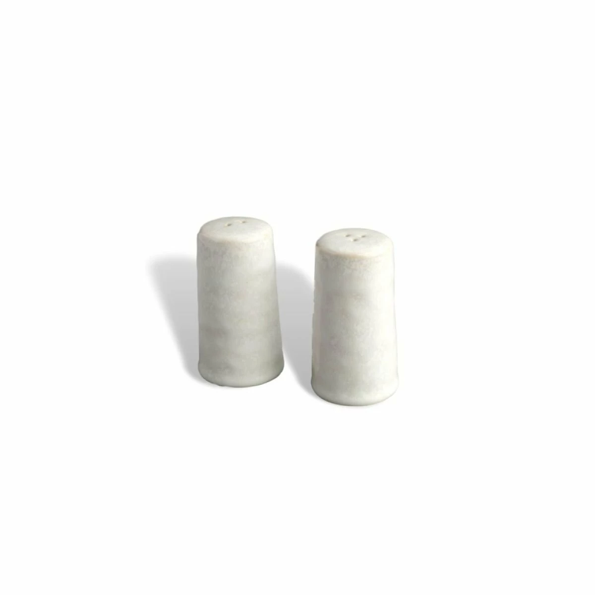 Carmel Ceramica Cozina Salt & Pepper Set | White 3 Carmel Ceramica Cozina Salt & Pepper Set | White