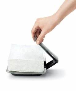 OXO Napkin Holder 7 OXO Napkin Holder -Glassware & Drinkware Shop oxo good grips simplypull steel napkin holder easy open
