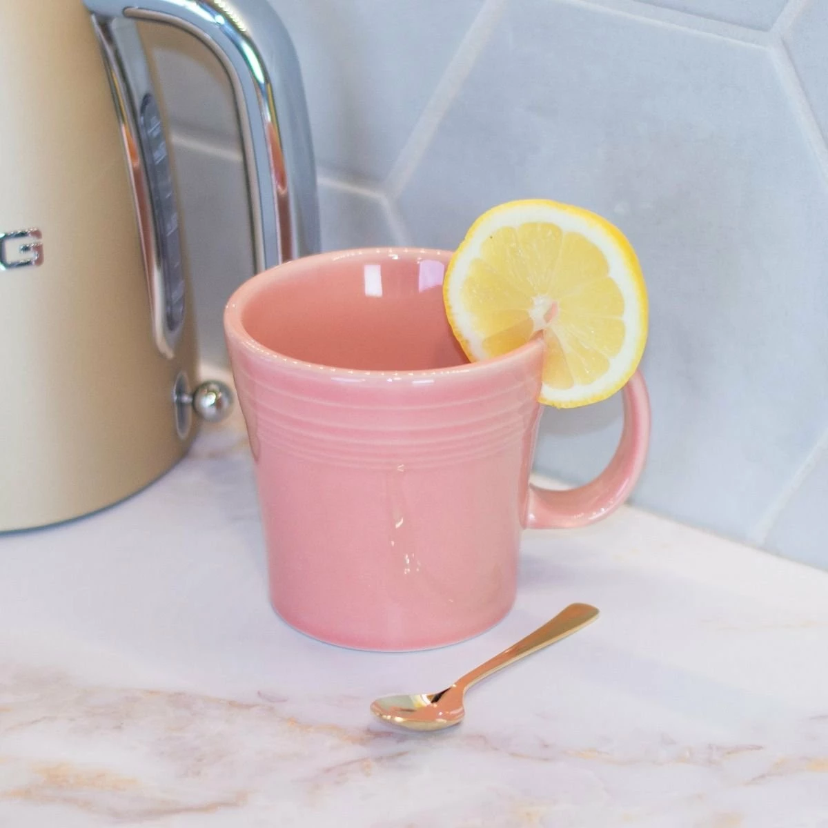 Fiesta® 15oz Tapered Mug | Peony 4 Fiesta® 15oz Tapered Mug | Peony - Image 2