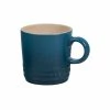 Le Creuset 3oz Demitasse Cup/Espresso Mug | Deep Teal -Glassware & Drinkware Shop pg8005 007d