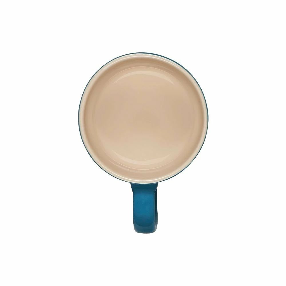 Le Creuset 3oz Demitasse Cup/Espresso Mug | Deep Teal 5 Le Creuset 3oz Demitasse Cup/Espresso Mug | Deep Teal - Image 3