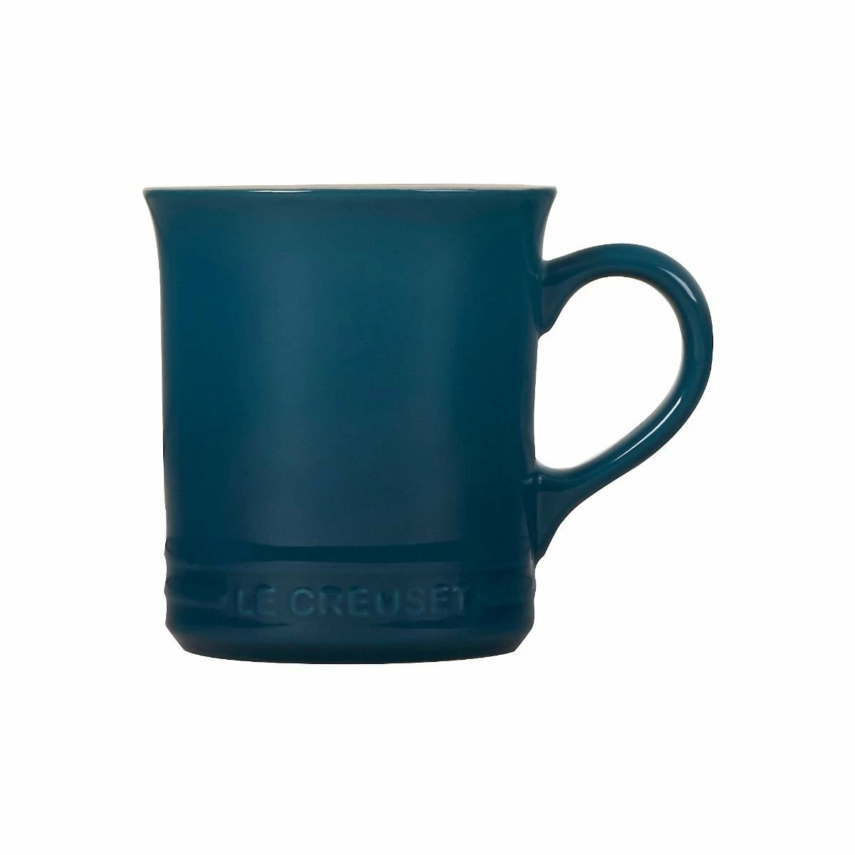 Le Creuset 14oz Mugs (Set Of 4) | Deep Teal 5 Le Creuset 14oz Mugs (Set Of 4) | Deep Teal - Image 3