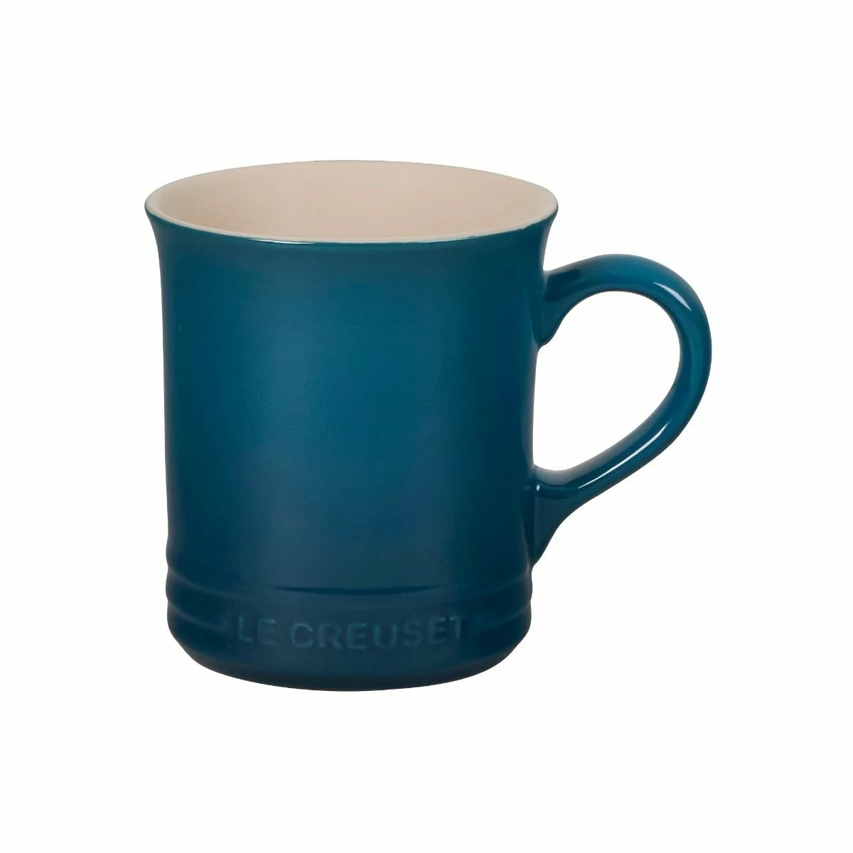Le Creuset 14oz Mugs (Set Of 4) | Deep Teal 4 Le Creuset 14oz Mugs (Set Of 4) | Deep Teal - Image 2