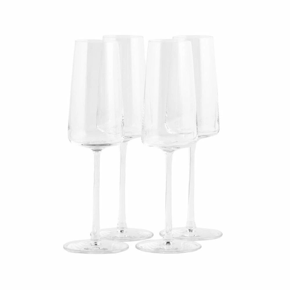 Stolzle 8oz Power Crystal Champagne Flutes | Set Of 4 3 Stolzle 8oz Power Crystal Champagne Flutes | Set Of 4