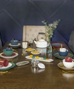 Everything Kitchens Modern Colorful Neutrals - Rippled 12oz Mugs (Set Of 4) - Matte | Charcoal -Glassware & Drinkware Shop rippled lifestyle squares 0011 ek modern ripple lifestyles 3026 14