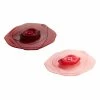 Charles Viancin Silicone Drink Covers | Rose (Set Of 2 - Pink & Dark Red) -Glassware & Drinkware Shop rose covers 1