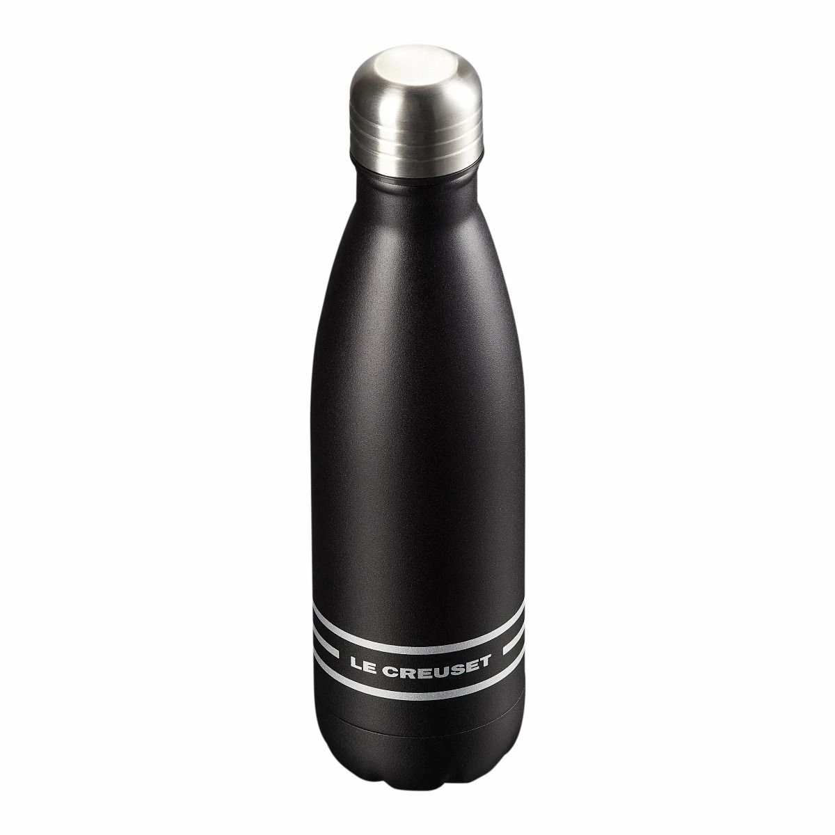 Le Creuset Stainless Steel Hydration Bottle | Matte Black 4 Le Creuset Stainless Steel Hydration Bottle | Matte Black - Image 2