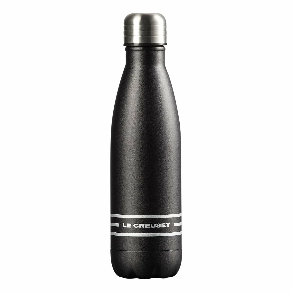 Le Creuset Stainless Steel Hydration Bottle | Matte Black 3 Le Creuset Stainless Steel Hydration Bottle | Matte Black