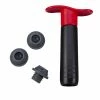 Le Creuset Wine Pump + 3 Stoppers | Cerise/Cherry Red -Glassware & Drinkware Shop rs1739 wa137pl 67