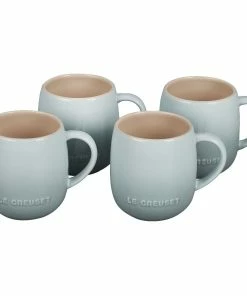 Le Creuset 13oz Heritage Mugs (Set Of 4) | Sea Salt